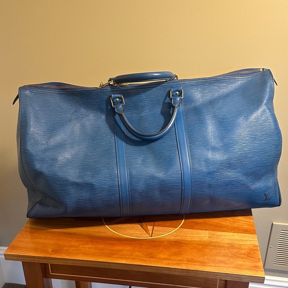 Louis Vuitton Epi Keepall 60 Boston Bag - Picture 1 of 15